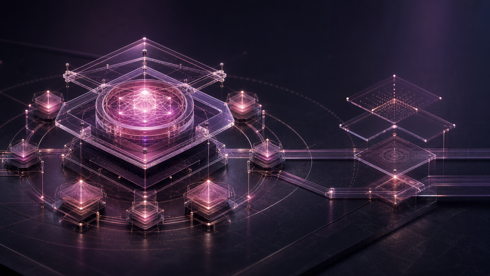 Aiva Logos neural core rendering structured multi-step reasoning.
